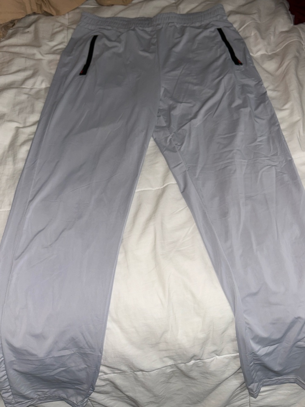 Men's Light Gray Athletic Pants